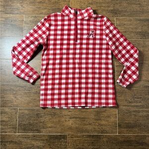 University of Alabama Checkered Quarter-Zip Pullover